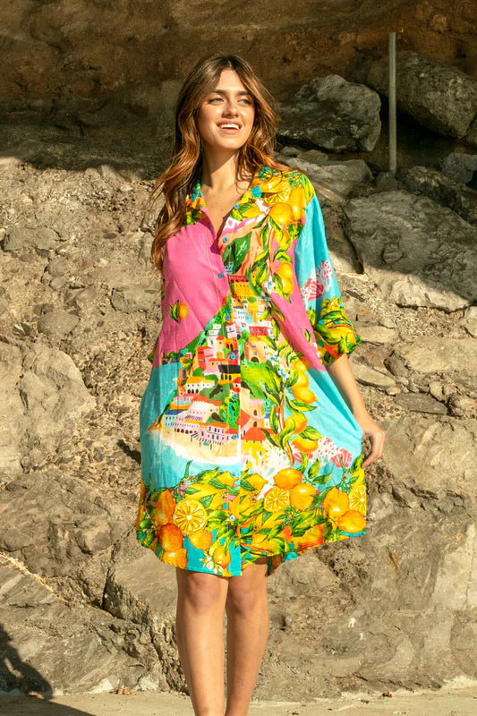 Rochie Positano Limone