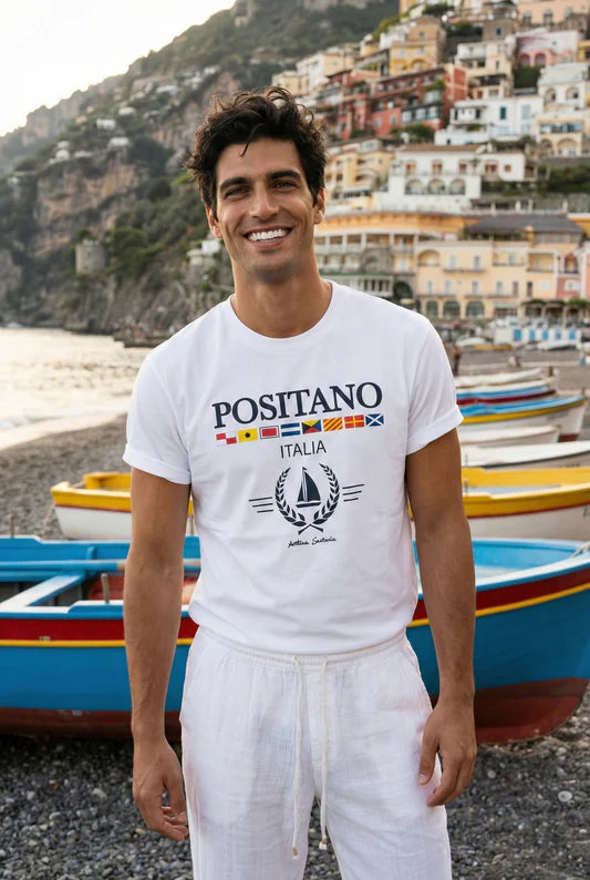 Tricou Positano Italia - Barbati